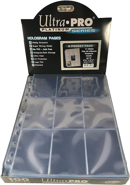 9 Pocket Platinum Page 11 Hole Board Game by Ultra Pro 1