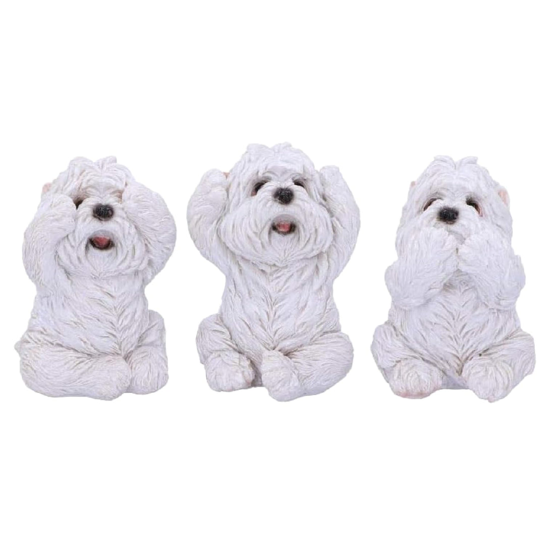 Three Wise Westies 8cm