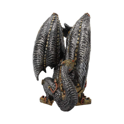 Mechanical Protector Steampunk Dragon Figurine 20cm 4