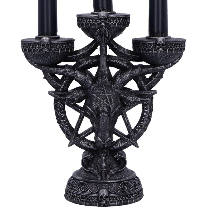 Baphomets Radiance Candelabra with LED Candles 46cm