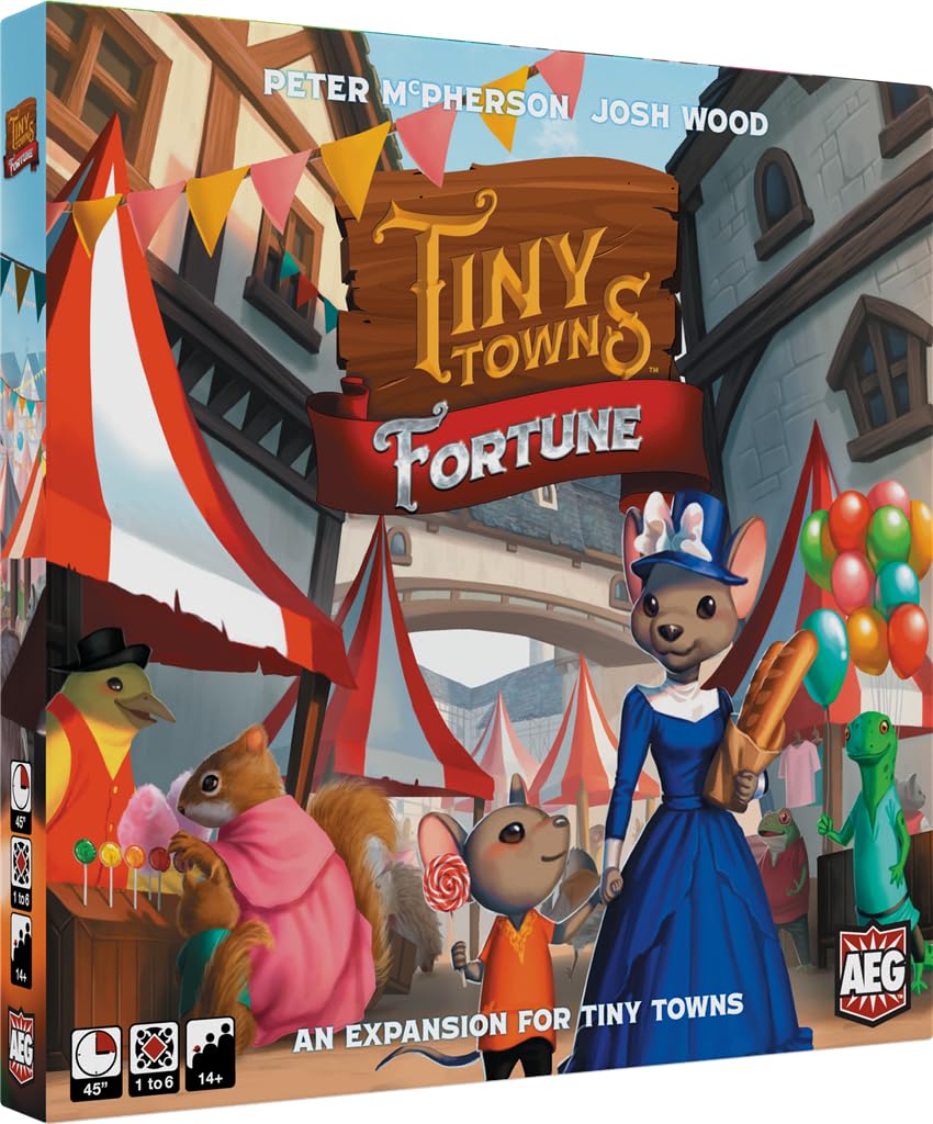 Tiny Towns Fortune Exp Board Game by Alderac Entertainment Group 1