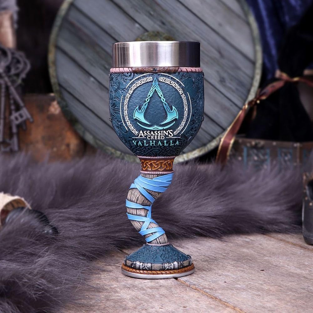 Assassins Creed Valhalla Game Goblet 20.5cm Officially Licensed