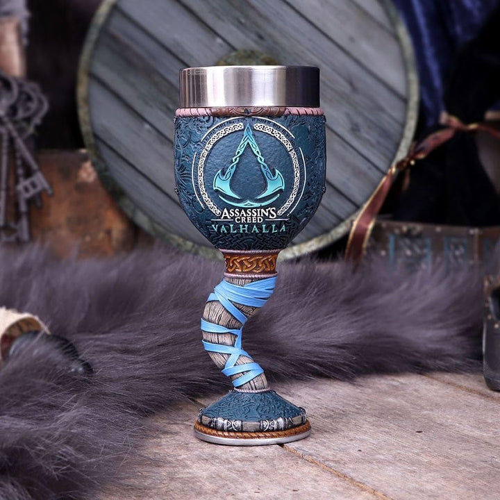 Assassins Creed Valhalla Game Goblet 20.5cm Officially Licensed