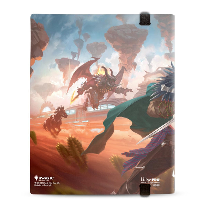 Ultra PRO 9-Pocket PRO-Binder for Magic: The Gathering Outlaws of Thunder Junction, Premium Exclusive Artwork Trading Card Game Storage Solution, Pokemon Cards & Football Cards - Holds 360 Cards