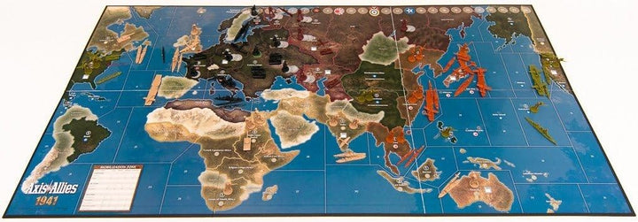 Renegade Game Studios Axis & Allies: 1941 - A WWII Strategy Board Game, Renegade Game Studios, Epic War Game Set in 1941, Struggle for Supremacy, Ages 12+, 2-5 Players, 1-3 Hour Playing Time