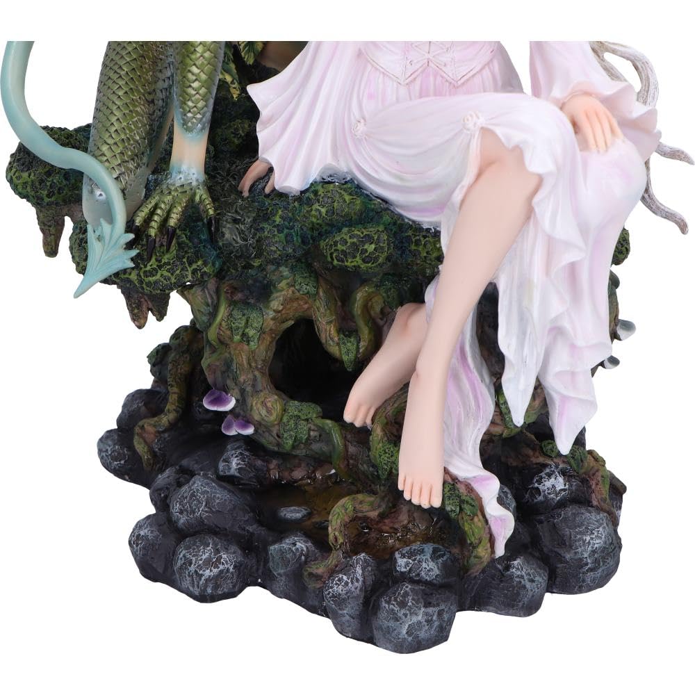 Kiss of Fate Twin Fairy Figurine with Romantic Mythical Theme 6