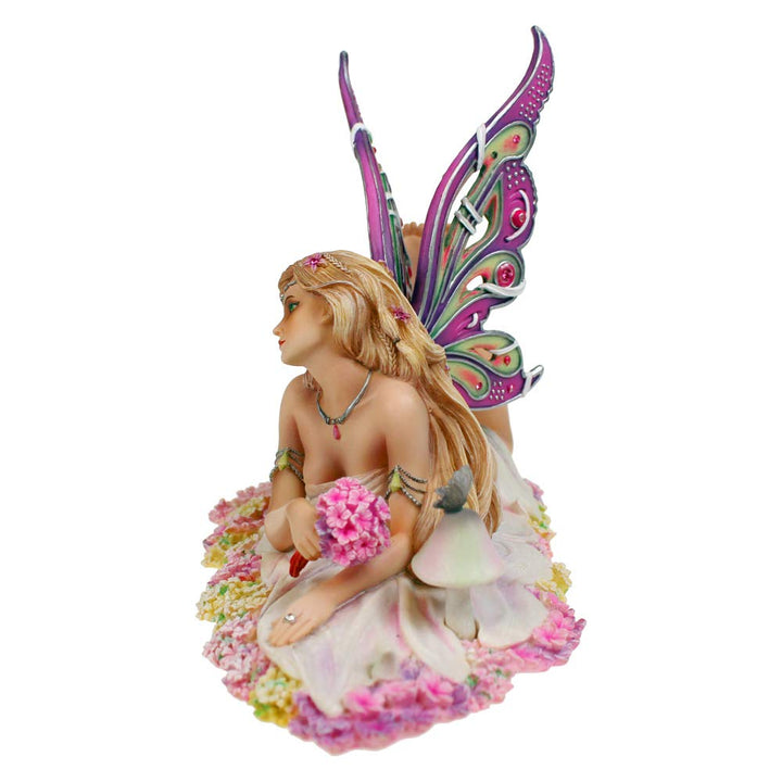Jewelled Fairy Petalite Figurine Cute Pastel Ornament 15cm