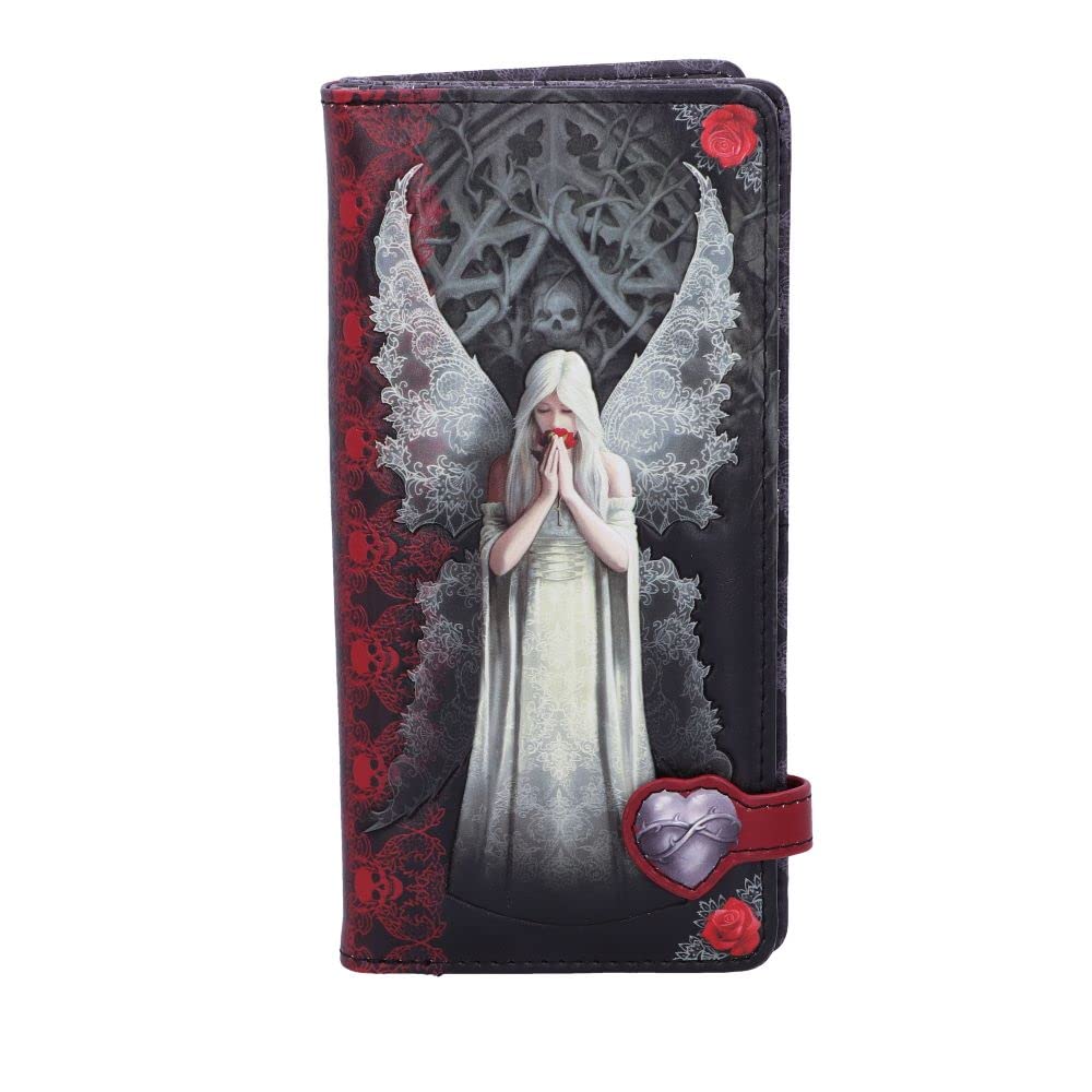 Anne Stokes Only Love Remains Gothic Angel Embossed Purse 18.5cm 2