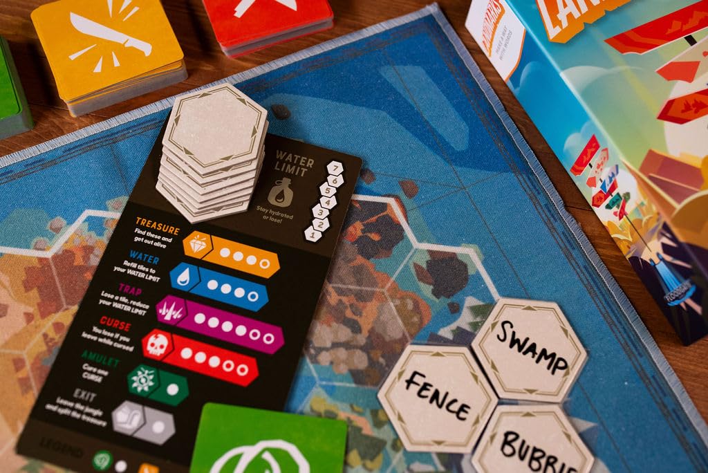 Landmarks | Cooperative Board Game for Adults and Kids | Fun Game for Family Game Night | Word Association Party Game | Ages 10 and up | 2-10 Players | Average Playtime 20 Minutes | By Floodgate Games 4