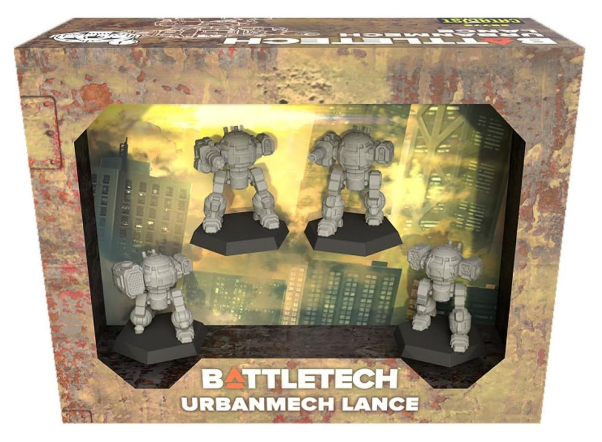 Battletech UrbanMech Lance Force Pack Miniature Game by Catalyst Game Labs 1