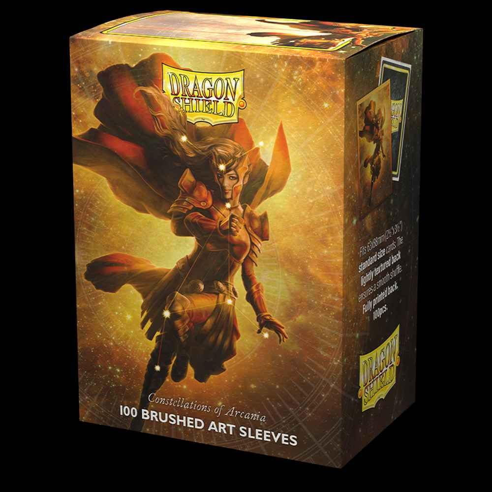 Dragon Shield Sleeves – Dragon Shield Limited Edition: Brushed Art: Constellations: Alaria 100CT - Card Sleeves - Smooth & Tough - Compatible with Pokémon & Magic The Gathering TCG OCG & Hockey Cards 1