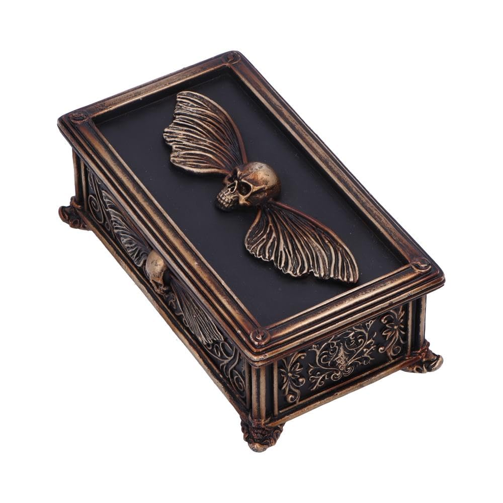 Deaths Head Treasure Ornamental Box Deaths 14.5cm