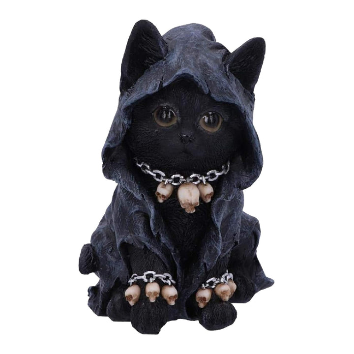 Reapers Feline Cloaked Grim Reaper Cat Figurine 16cm