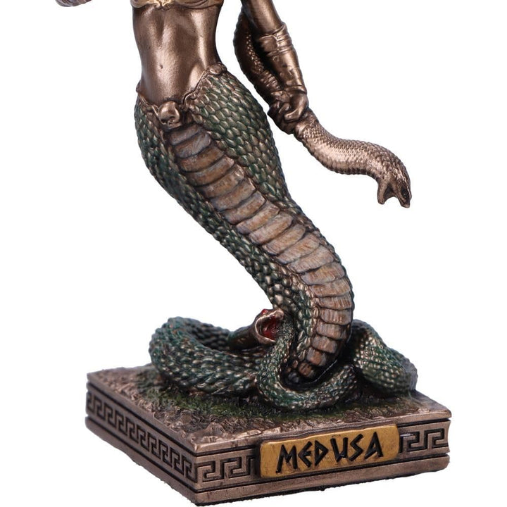 Medusas Wrath Mini Bronze Figurine Medusa 9.2cm