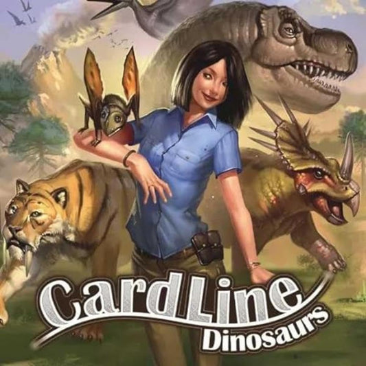 Monolith Board Games | Cardline Dinosaurs | Card Game | Ages 7+ | 2-8 Players | 15 Minutes Playing Time 1