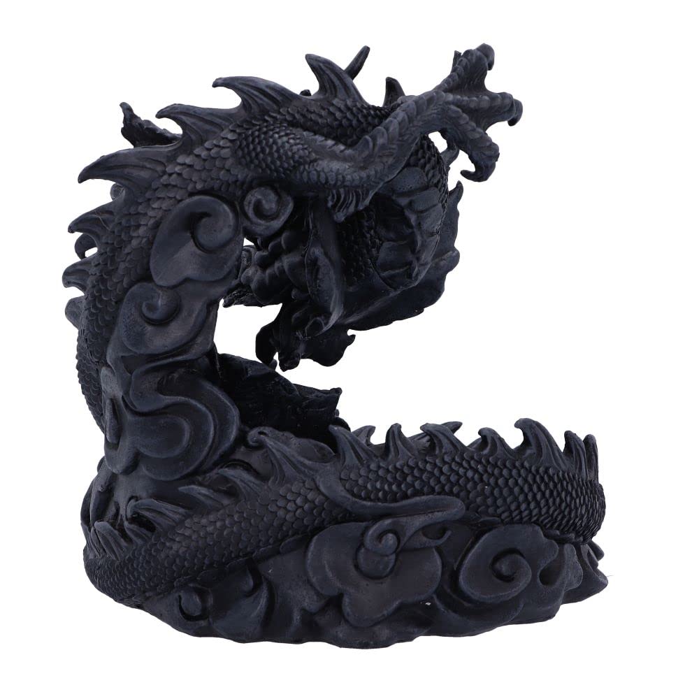 Heilong Asian Inspired Dragon Backflow Incense Burner 17.5cm 4