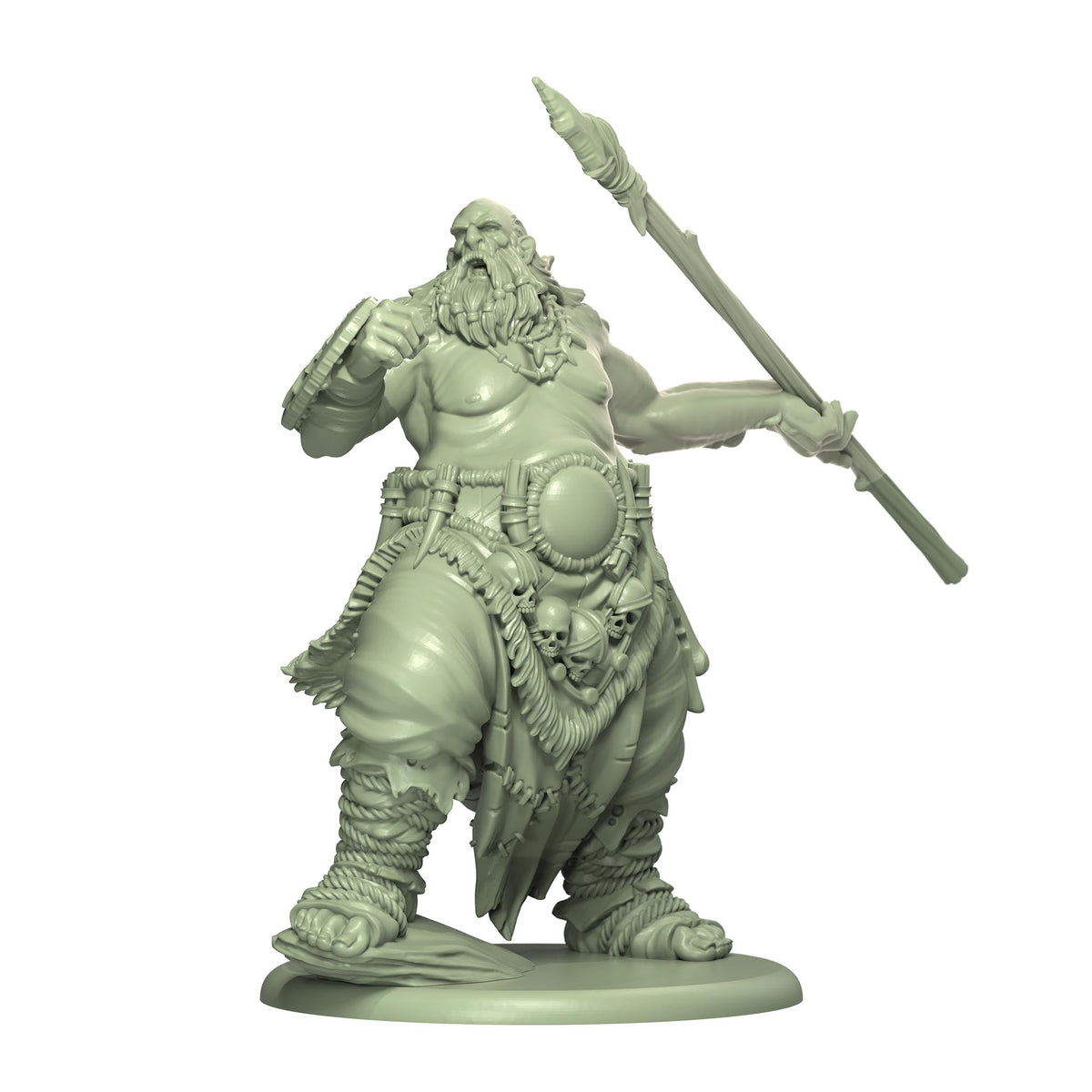 CMON A Song of Ice and Fire Tabletop Miniatures Game Giant Spear Throwers Unit Box - Powerful Ranged Giants! Strategy Game for Adults, Ages 14+, 2+ Players, 45-60 Minute Playtime, Made 3