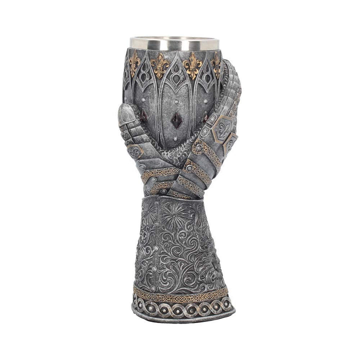 Medieval Lion Heart Gauntlet Armour Goblet