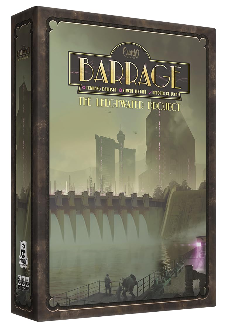 Barrage The Leeghwater Project Board Game by Crowd 1