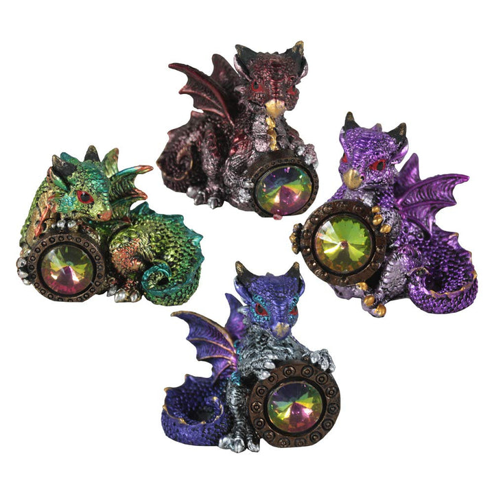 Dragons Reward Set of Four Dragon Figurines Dragons 5.5cm