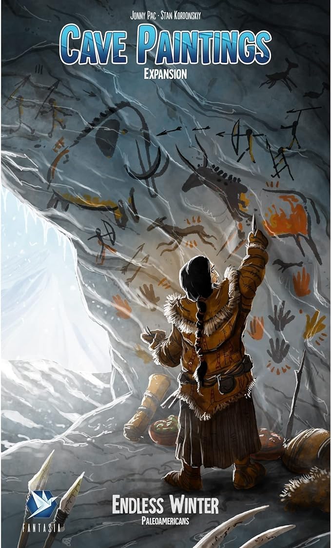 Endless Winter Paleoamericans Cave Paintings Expansion Board Game 2
