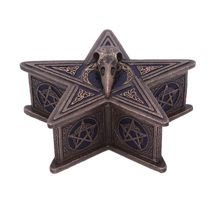Pentagram Raven Box 16.5cm 2