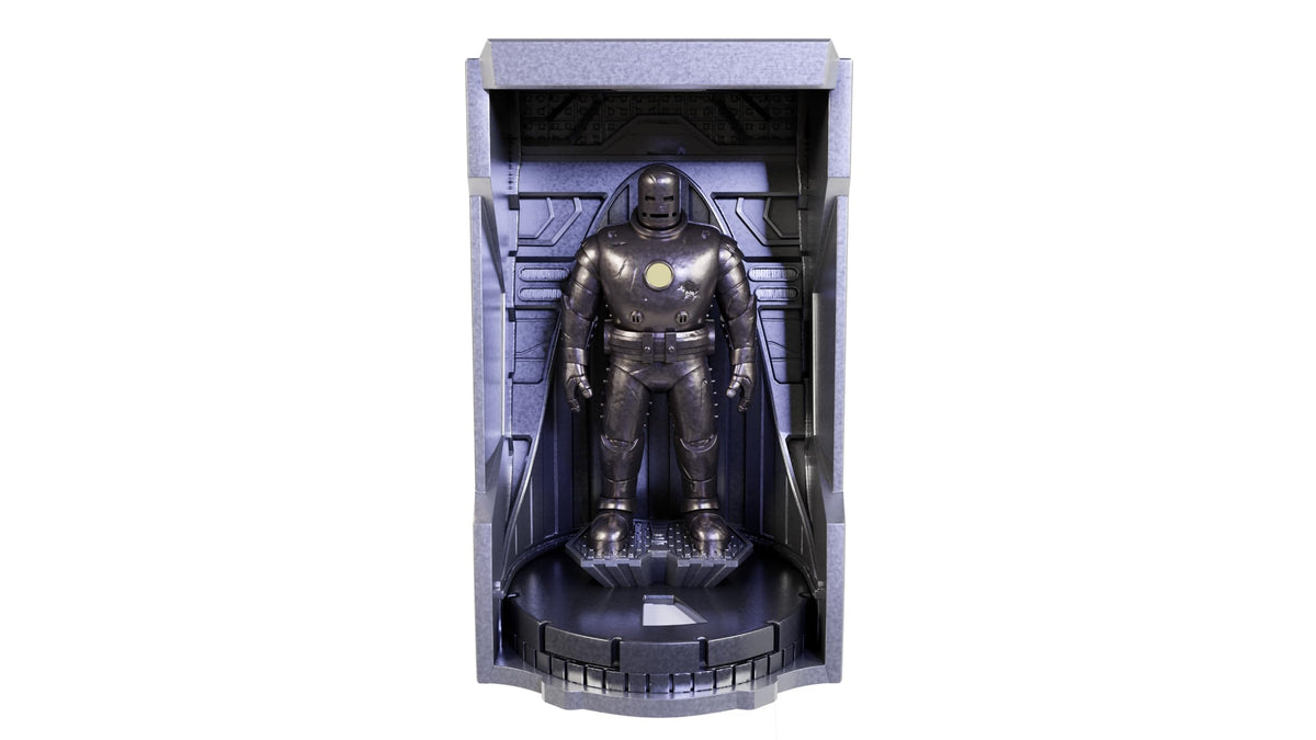 Marvel HeroClix Iconix: Hall of Armor | Iron Man Suit Collection 5