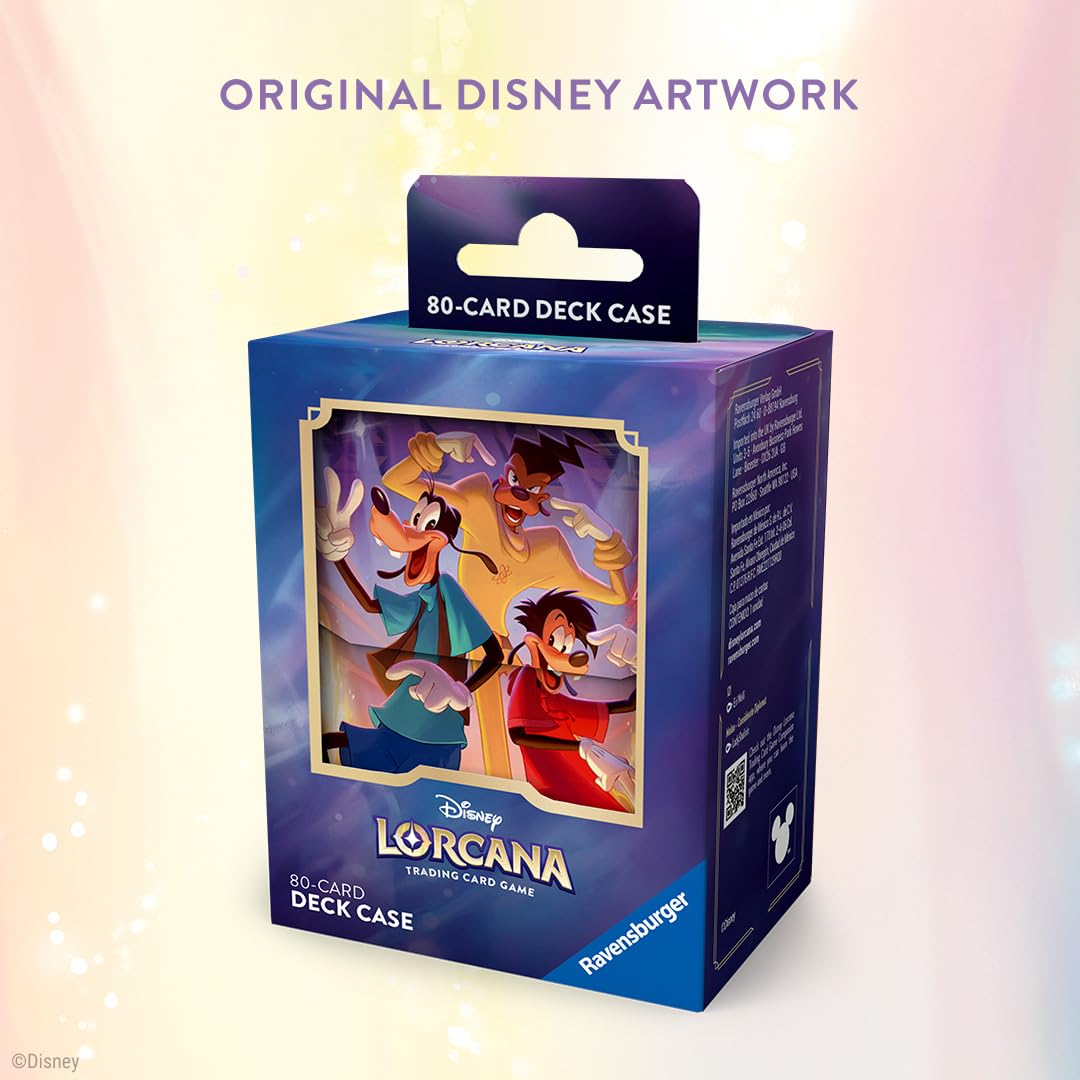Disney Lorcana TCG Deck Case Goofy Set 9 Trading Card Game 4