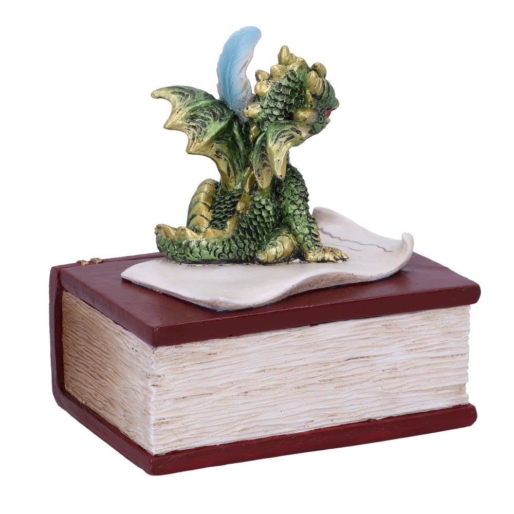 The Scribe Dragon Trinket Box 13.8cm 5