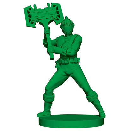 Renegade Game Studios: Power Rangers: Heroes of The Grid: RPM Ranger Pack - Expansion, 5 Rangers, New Cards & Content, Deck-Building Roleplaying Game 4