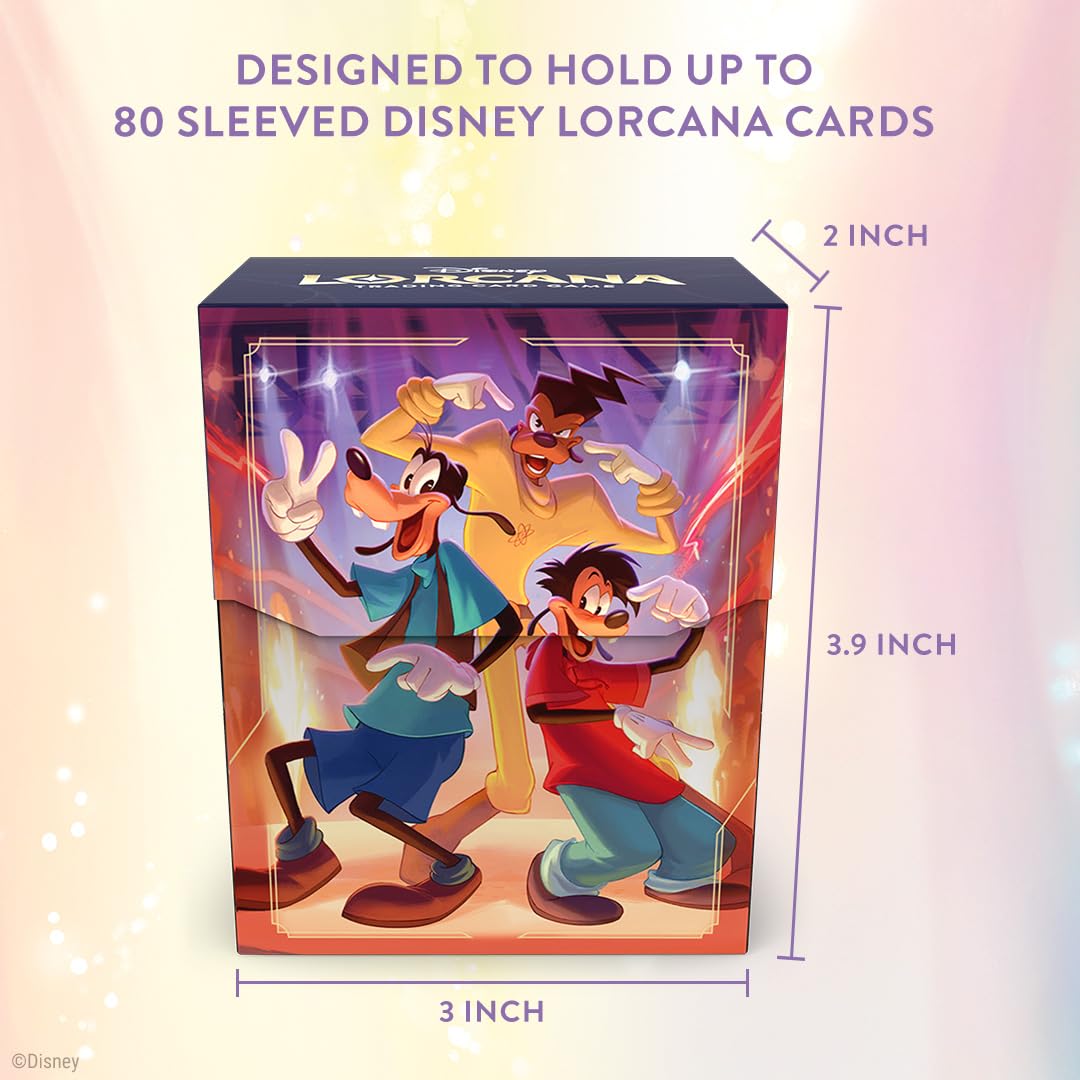 Disney Lorcana TCG Deck Case Goofy Set 9 Trading Card Game 2