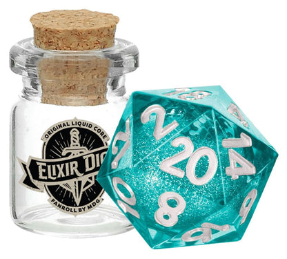 MDG Individual D20 Elixir Liquid Core Dice, Mana Extract 1