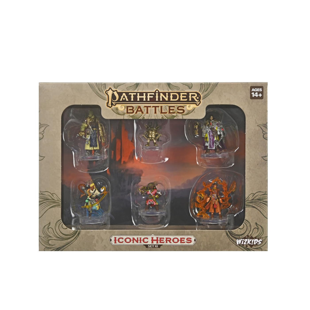 WizKids Pathfinder Battles: Iconic Heroes XI Boxed Set Miniatures | Painted