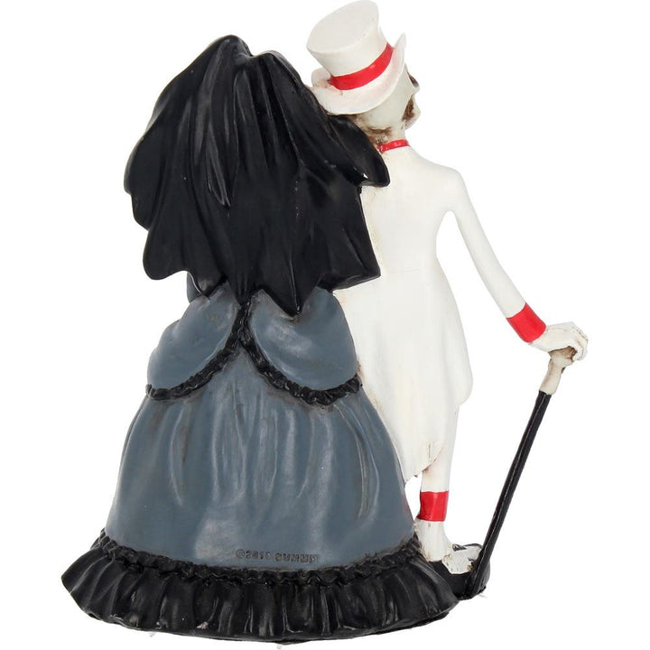 Forever By Your Side Figurine Skeleton Wedding Bride Groom Valentine 14cm