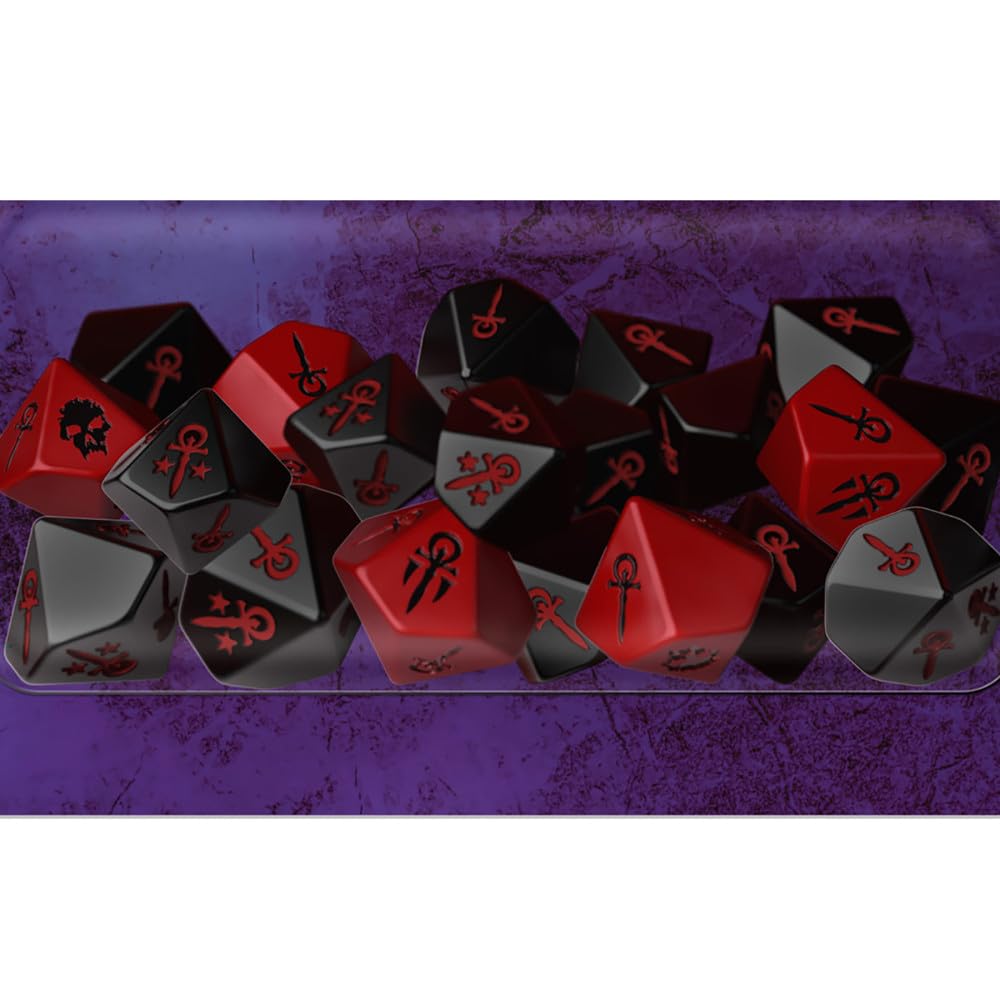 Vampire the Masquerade Dice Set by Renegade Game Studio 5