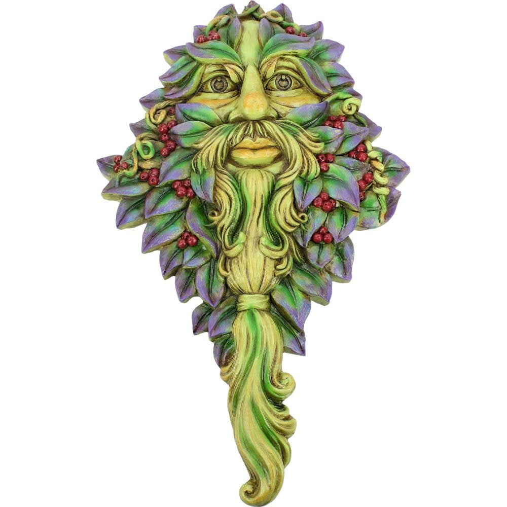 Winters Watch Wall Hanging Mounted Tree Spirit Green Man 33.5cm 2
