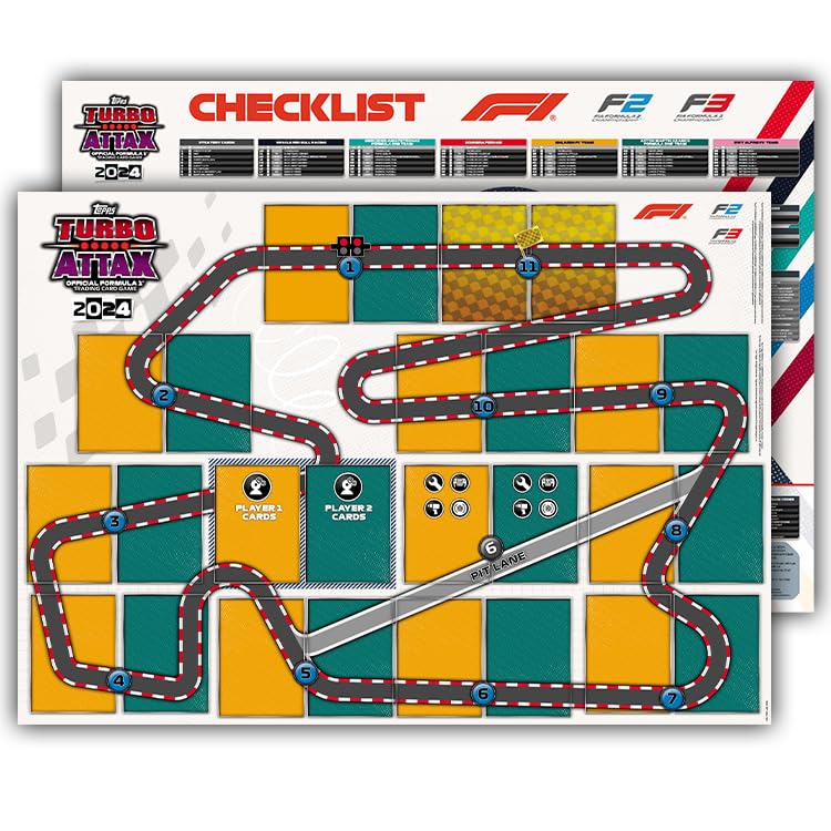 Topps Formula 1 2024 Turbo Attax Starter Pack Turbo 20 Cards 8