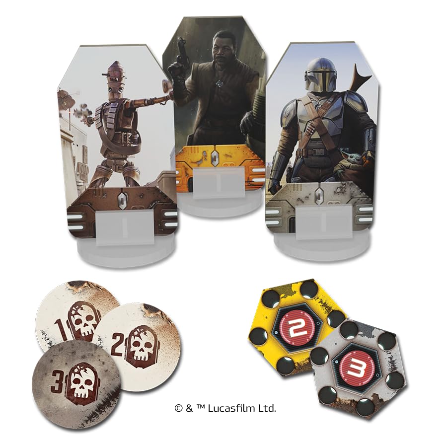 Star Wars The Mandalorian Adventures Board Game by Unexpected 3