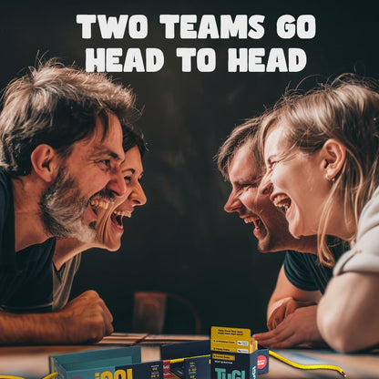 TUG! The Team Trivia Game with a Mini Tug of War in The Box | Perfect for 2-20 Players | Ultimate Holiday Game for Teens, Adults and Family Game Night | Great Gift or Stocking Stuffer | Ages 11+ 3