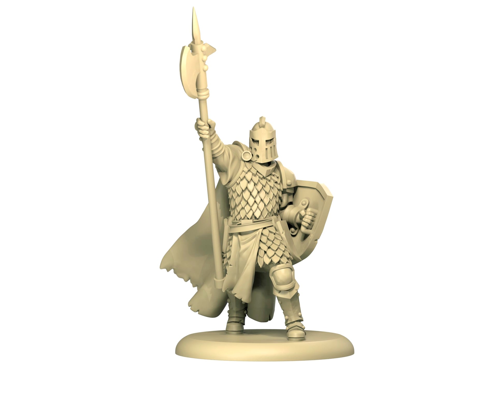 CMON A Song of Ice and Fire Tabletop Miniatures Game Baratheon Halberdiers Unit Box - House Baratheon Vanguard Defense! Strategy Game for Adults, Ages 14+, 2+ Players, 45-60 Minute Playtime, Made 7