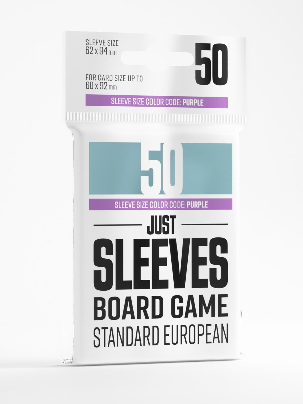 Gamegenic Just Sleeves Standard European 50 Gaming Accessory 3