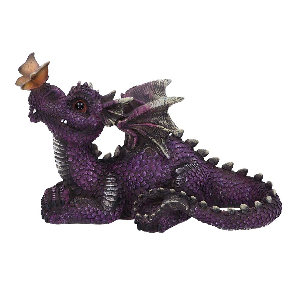 Purple Dragon Figurine Natures Kiss 22.3cm 2