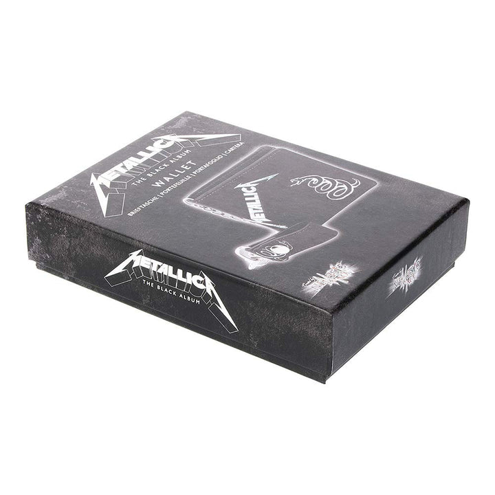 Metallica Black Album Wallet with Chain Officially Licensed