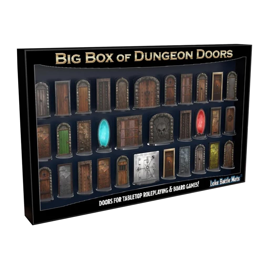 Big Box of Dungeon Doors by Loke, RPG Accessory 1