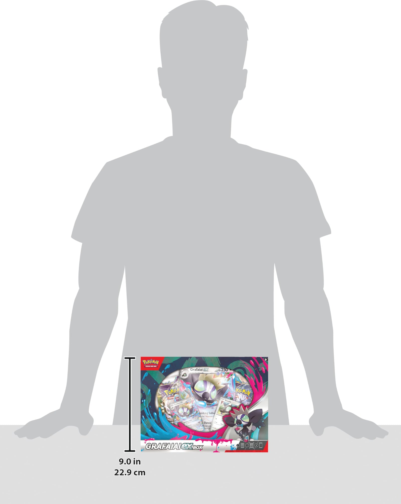 Pokemon TCG Grafaiai April EX Box 2
