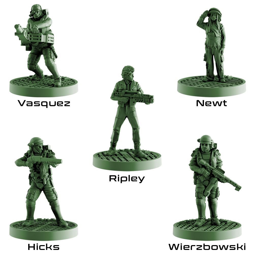 Aliens Heroes of Hadleys Hope Miniature Models Gale Force Nine Set 2