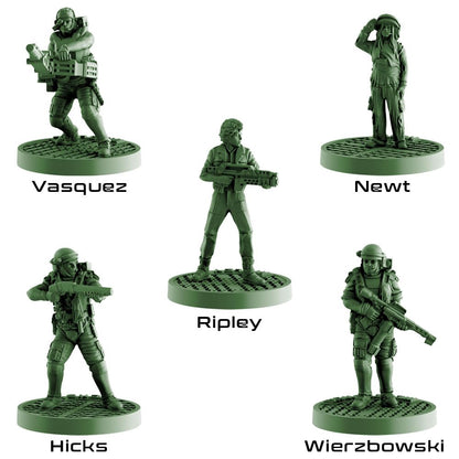 Aliens Heroes of Hadleys Hope Miniature Models Gale Force Nine Set 2