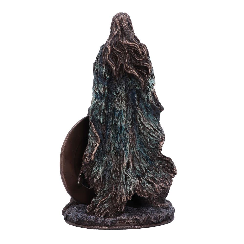 Bronze Freya Goddess of Love Figurine 21cm