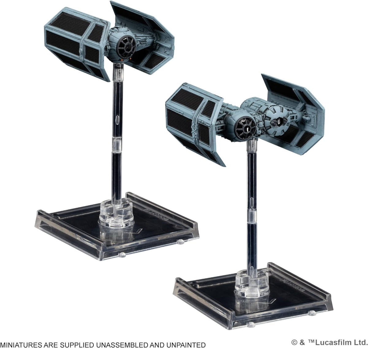 Star Wars X-Wing 2nd Edition Galactic Empire SQUADRON STARTER PACK - Strategy Game for Adults and Teens, 2 Players, 45 Minute Playtime, Made by Fantasy Flight Games 4