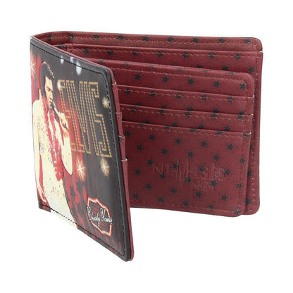 Elvisly Yours Elvis Wallet Red 11cm Officially Licensed 2